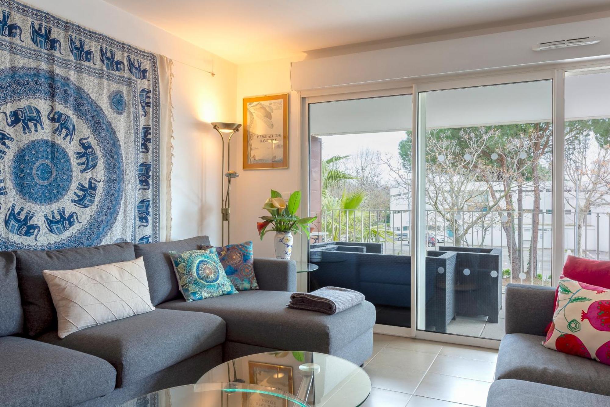 Chez Martin - Spacieux Appartement Climatise Proche De La Plage Ла Гранде-Моте Екстериор снимка